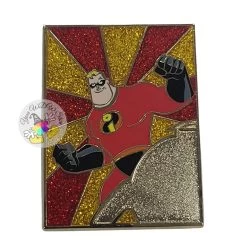 Disney Pin - 2013 PIXAR Mystery Collection - The Incredibles - Mr. Incredible CHASER