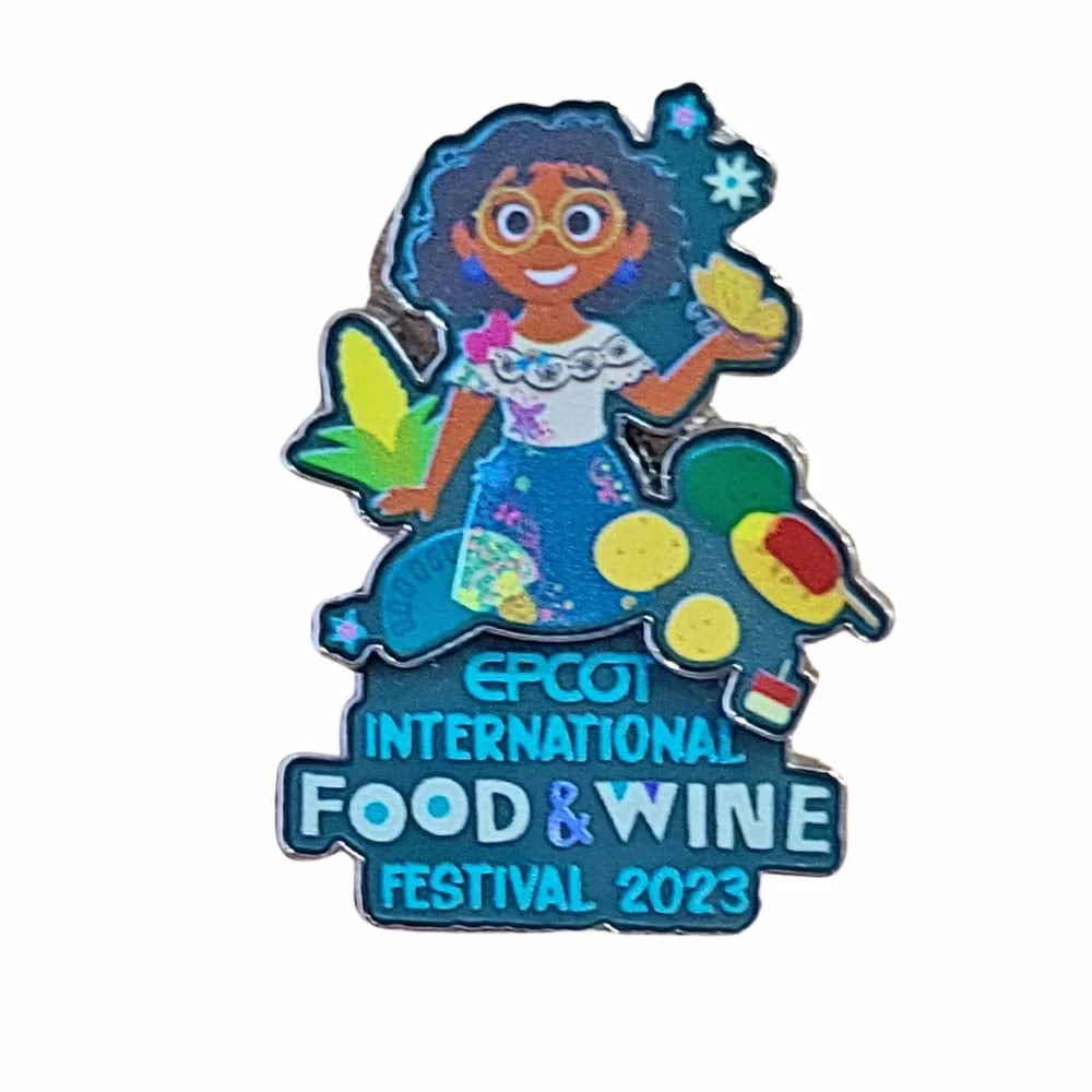 Disney Pin - 2023 Epcot Food And Wine Mirabel And Butterfly