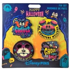 Disney Pin Set - Halloween Mickey And Friends 2023