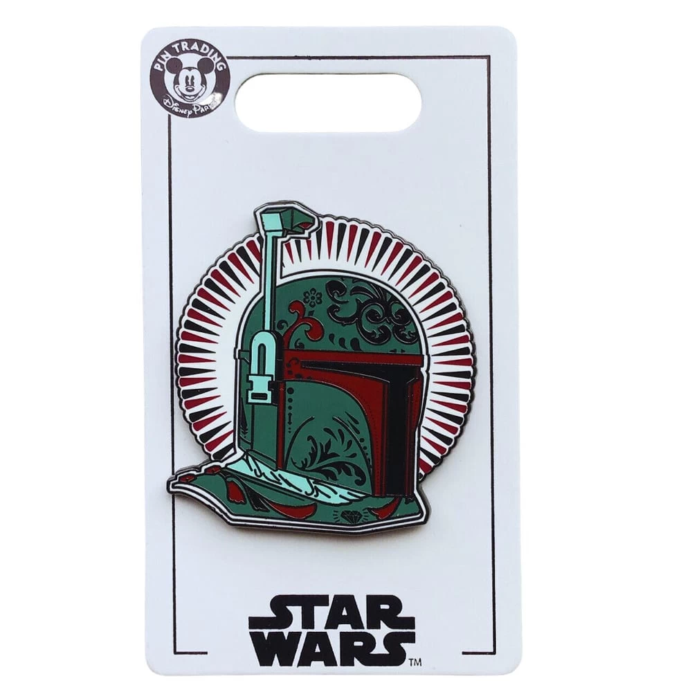 Disney Pin - Star Wars Boba Fett Helmet