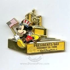 Disney President's Day Pin - Mickey Mouse
