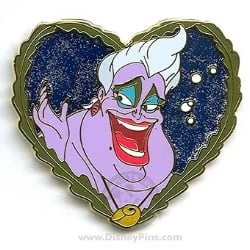 Disney Surprise Pin - Villains Heart - Ursula