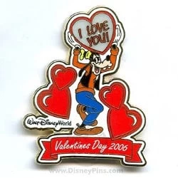 Disney Valentine's Day Pin - To My Valentine - Goofy