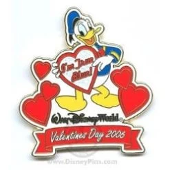 Disney Valentine's Day Pin - To My Valentine - Donald Duck