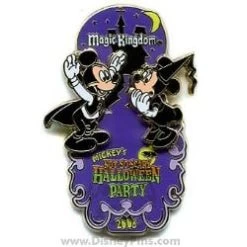 Disney Halloween Party 2006 Pin - Mickey And Minnie