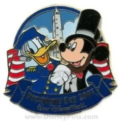 Disney Presidents Day Pin - Mickey And Donald