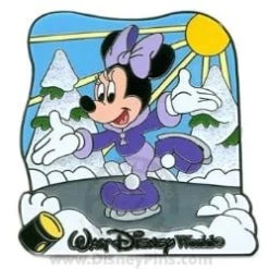 Disney Spotlight Pin - Sports - Minnie Ice Skating