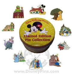 Disney Mystery Tin - In The Parks - 10 Pin SET COMPLETE