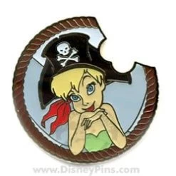 Disney Mystery Machine Pin - Pirates - Tinker Bell