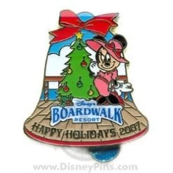 Disney Happy Holidays Pin - Disney's Boardwalk Resort