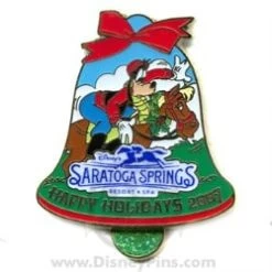 Disney Happy Holidays Pin - Disney's Saratoga Springs Resort & Spa