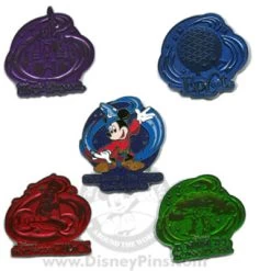 Disney Boxed Pin Set - Four Parks One World