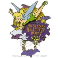 Disney Not So Scary Halloween Party Pin - 2008 - Tinker Bell