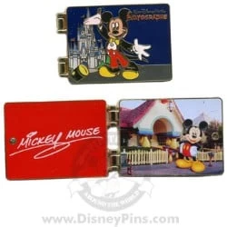 Disney Spotlight Pin - Autograph Book - Mickey Mouse