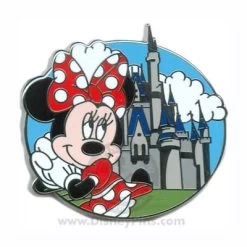 Disney Mystery Tin Pin - Cinderella Castle - Minnie Mouse