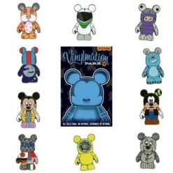 Disney Pin Set - Mystery Vinylmation Park #4 - Complete