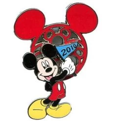 Disney Mickey Mouse Icon W/ Character Pin - Mickey Mouse