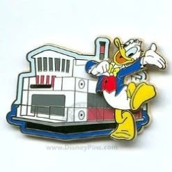 Disney Pursuit Pin - Magical World Of Transportation - Ferry Boat