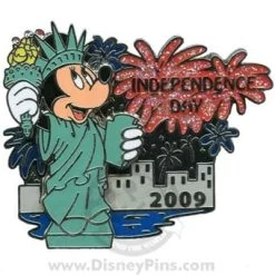 Disney Independence Day Pin - Minnie Mouse 2009