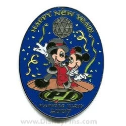 Disney Happy New Year Pin - Pleasure Island