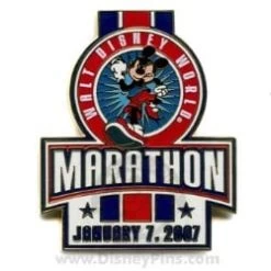 Disney Marathon Pin - Mickey Mouse