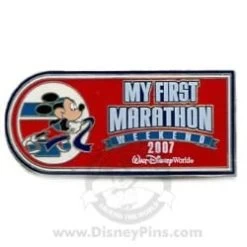 Disney Marathon Pin - Mickey - My 1st 2007