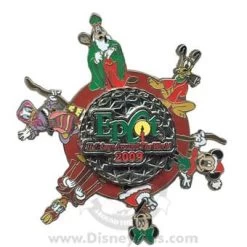 Disney Holidays Around The World Pin - 2009 Jumbo