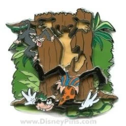 Disney Where Dreams HapPin Pin - Goofy Of The Jungle