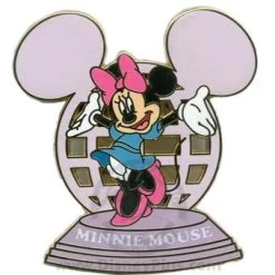 Disney Resort Ear Globe Pin - Minnie