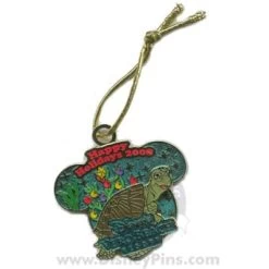 Disney Happy Holidays Pin - 2008 - Disney's Vero Beach Resort