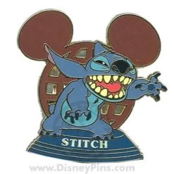 Disney Resort Ear Globe Pin - Stitch