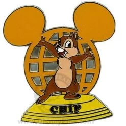 Disney Resort Ear Globe Pin - Chip