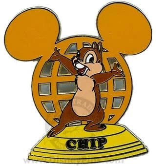 Disney Resort Ear Globe Pin - Chip