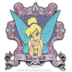 Disney Character Crest Pin - Tinker Bell