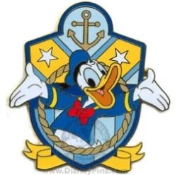 Disney Character Crest Pin - Donald Duck