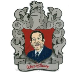 Disney Character Crest Pin - Walt Disney