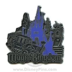 Disney Magic Kingdom Pin - Icons