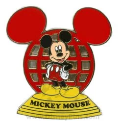 Disney Resort Ear Globe Pin - Mickey
