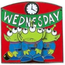 Disney Spotlight Pin - Little Green Men Days Of The Week - Wednesday