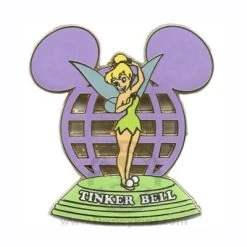 Disney Resort Ear Globe Pin - Tinker Bell