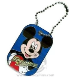 Disney Spotlight Pin - Dog Tag - Mickey Mouse
