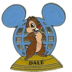 Disney Resort Ear Globe Pin - Dale