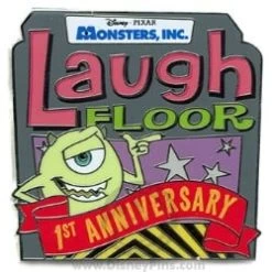 Disney Laugh Floor Pin - 1st Anniversary