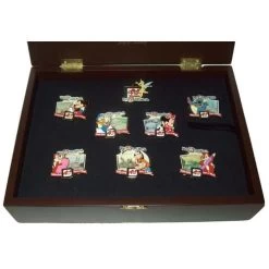 Disney Boxed Pin Set - Walt Disney World 40th Anniversary - 8 Pins