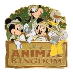 Disney Animal Kingdom Pin - Mickey And Friends