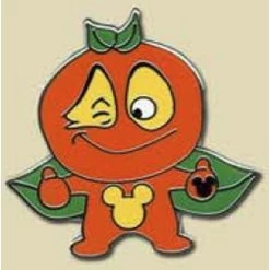 Disney Hidden Mickey Pin - Deebees Collection - Orangee
