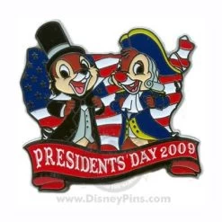 Disney Presidents' Day Pin - Chip And Dale