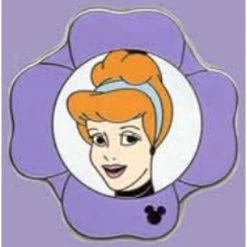 Disney Hidden Mickey Pin - 2011 Series - Cinderella - Flower