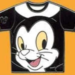 Disney Hidden Mickey Pin - 2011 Series - T-Shirt - Figaro