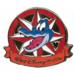 Disney Hidden Mickey Pin - 2012 Series - Compass - Ice Gator